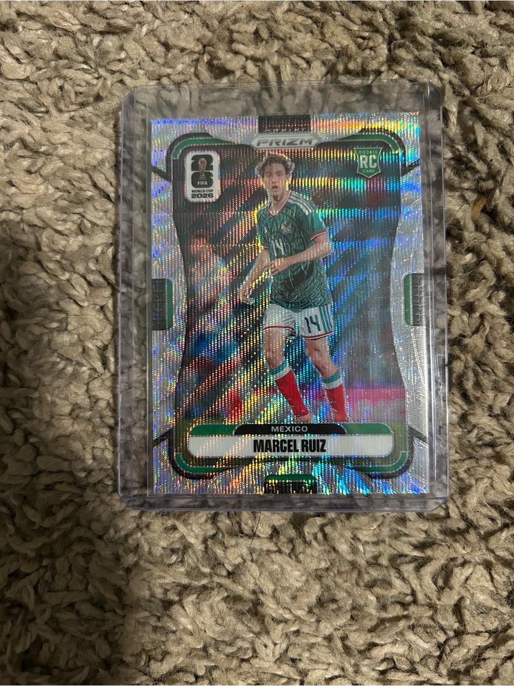 Marcel Ruiz 2026 World Cup holo rookie card